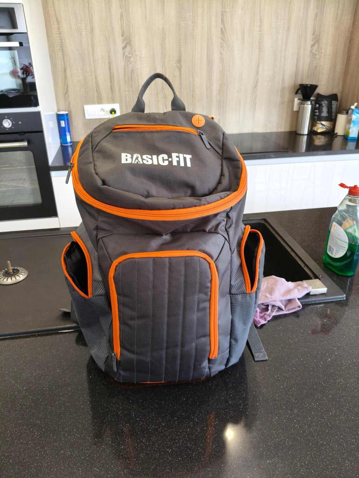 Sac à dos Basic Fit, Enlèvement