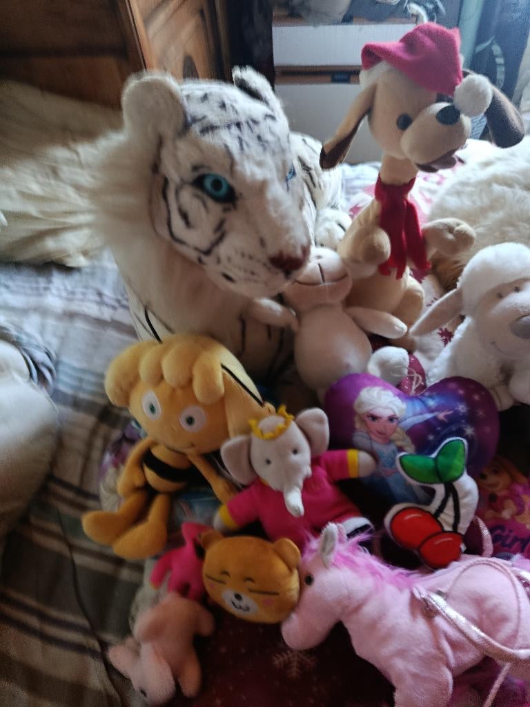 Lot de peluches, Enlèvement, Comme neuf, Autres types
