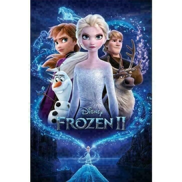 Disney Frozen 2 Maxi Poster - Muurposter, Nieuw, Ophalen of Verzenden, Wanddecoratie, Meerkleurig
