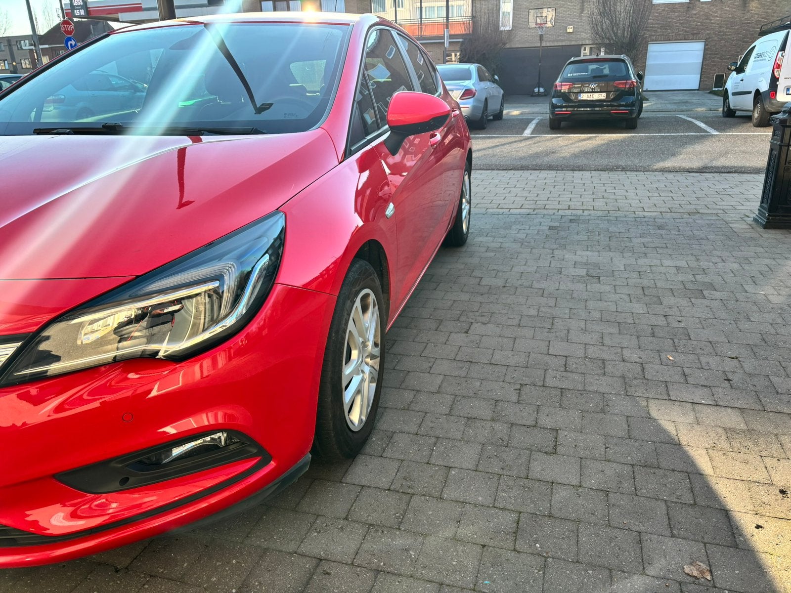 Opel astra met 95000 km 1.0 benzine, Auto's, Voorwielaandrijving, Stof, 4 cilinders, 5 deurs