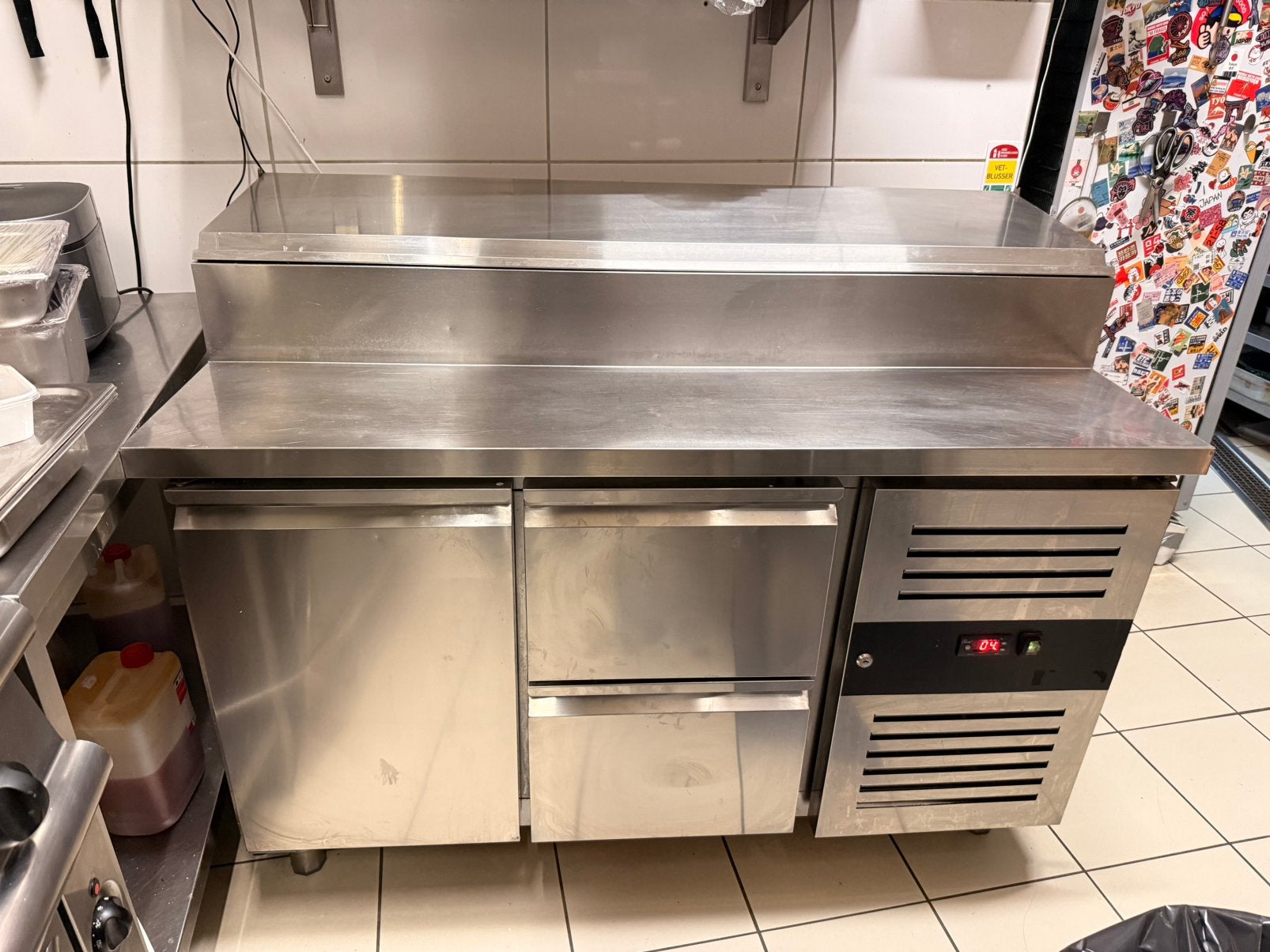 Frigo B1360xT700xH1085mm, Enlèvement, Utilisé, Refroidissement et Congélation