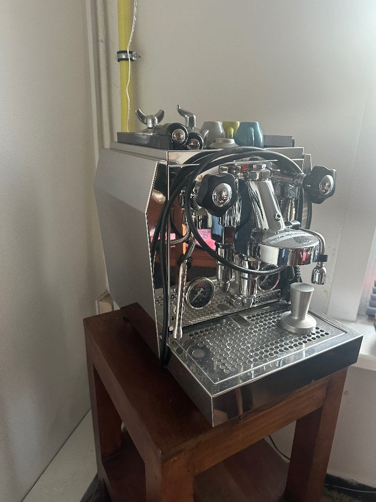 Expressomachine, Elektronische apparatuur, Koffiezetapparaten, Ophalen, Gebruikt, Espresso apparaat, Gemalen koffie