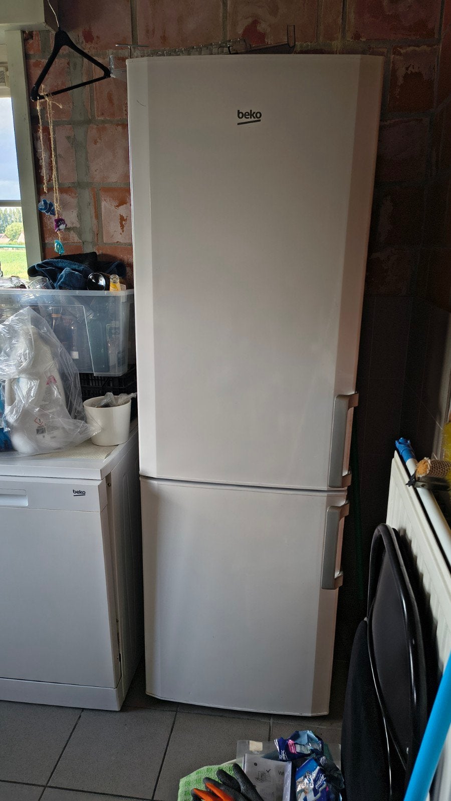 frigo beko, Elektronische apparatuur, Koelkasten en IJskasten, Ophalen, Gebruikt