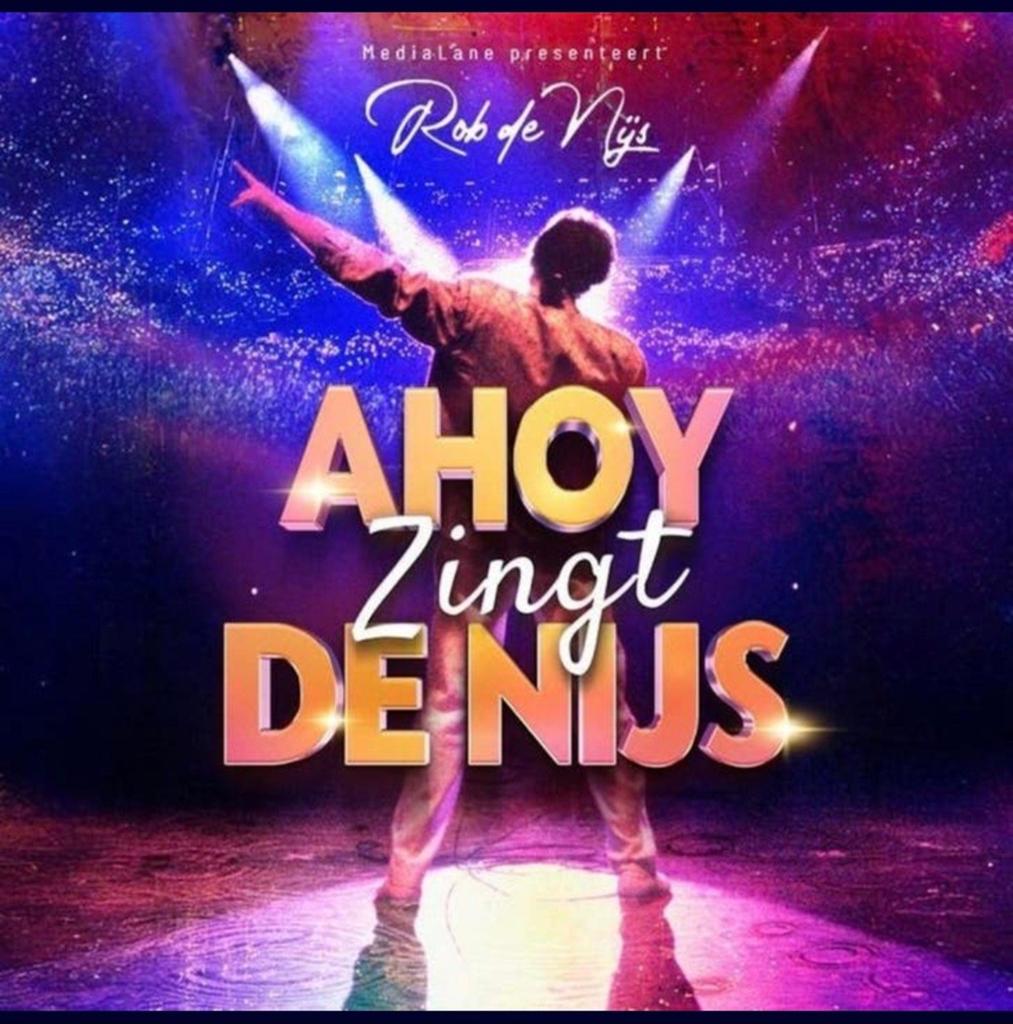 8 kaartjes te koop voor Rob de Nijs in de Ahoy, Tickets & Billets