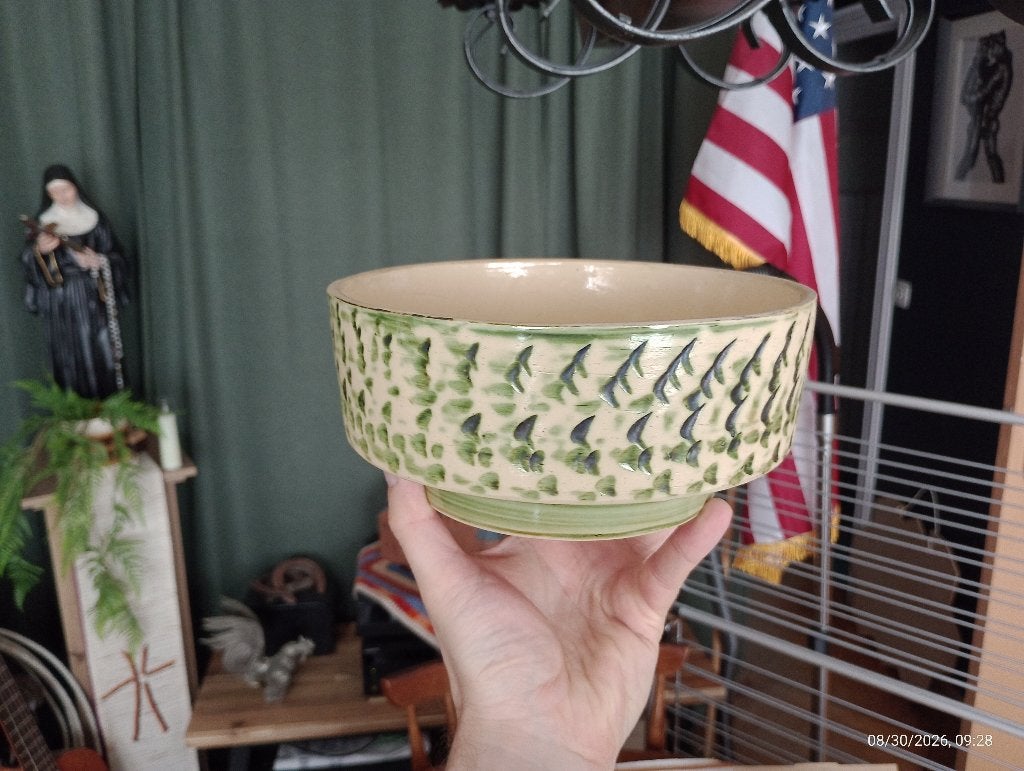 Cache pot poterie céramique vintage, Enlèvement ou Envoi