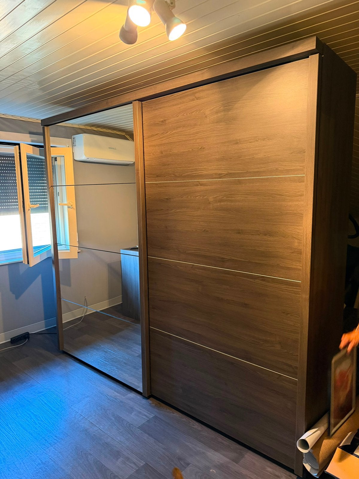 Dubbele kleerkast, Huis en Inrichting, Kasten | Kleerkasten, Ophalen, Zo goed als nieuw