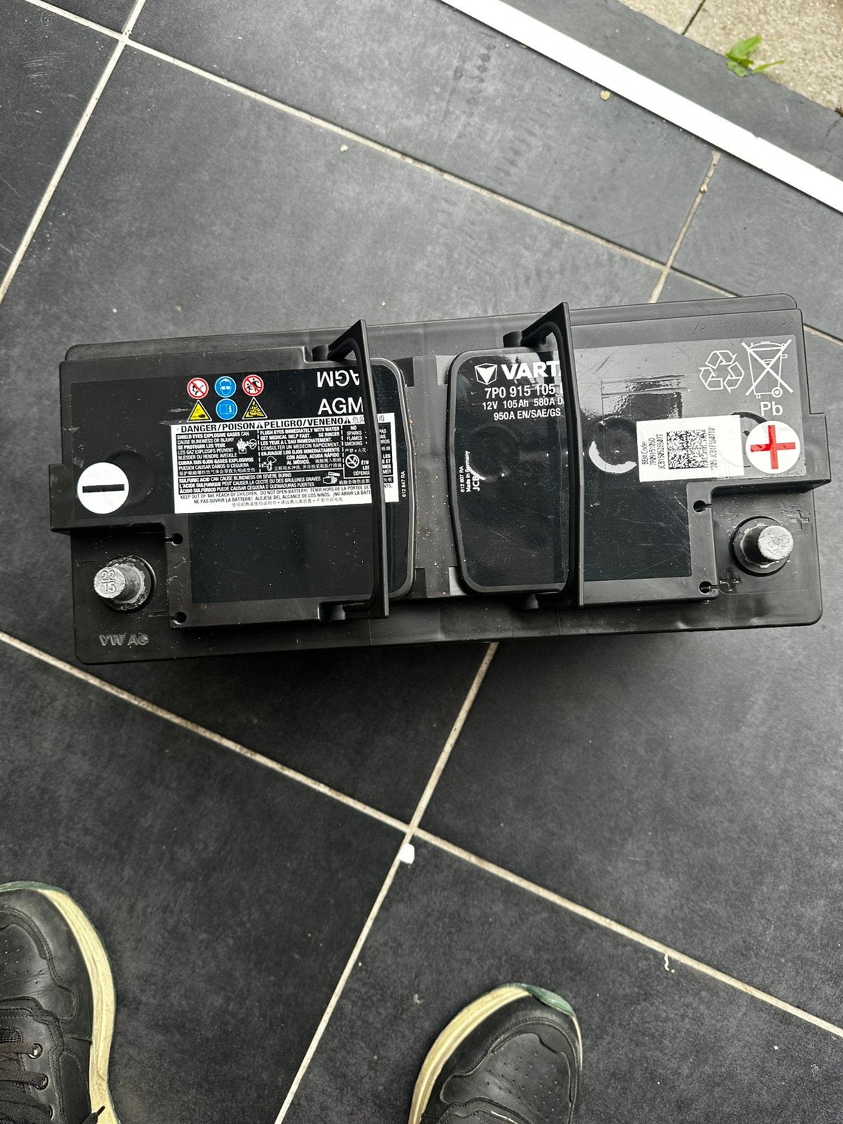 Batterij, 105Ah AGM, Auto-onderdelen