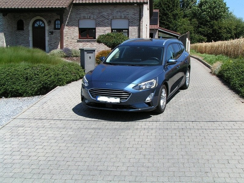 Ford Focus clipper, 1.0 ecoboost, '2022, 49900km, Stof, 139 g/km, Blauw, Bedrijf