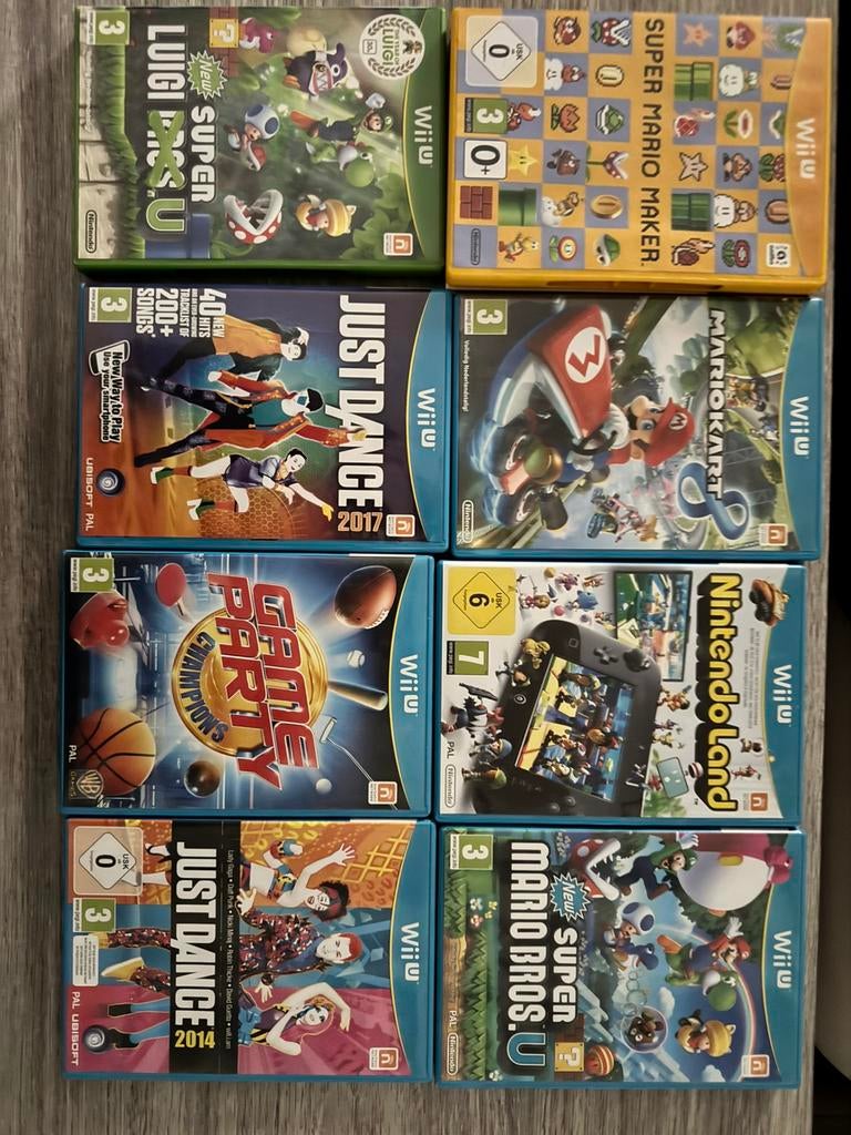 Wii U spellen, Games en Spelcomputers, Games | Nintendo Wii U, Zo goed als nieuw, Ophalen