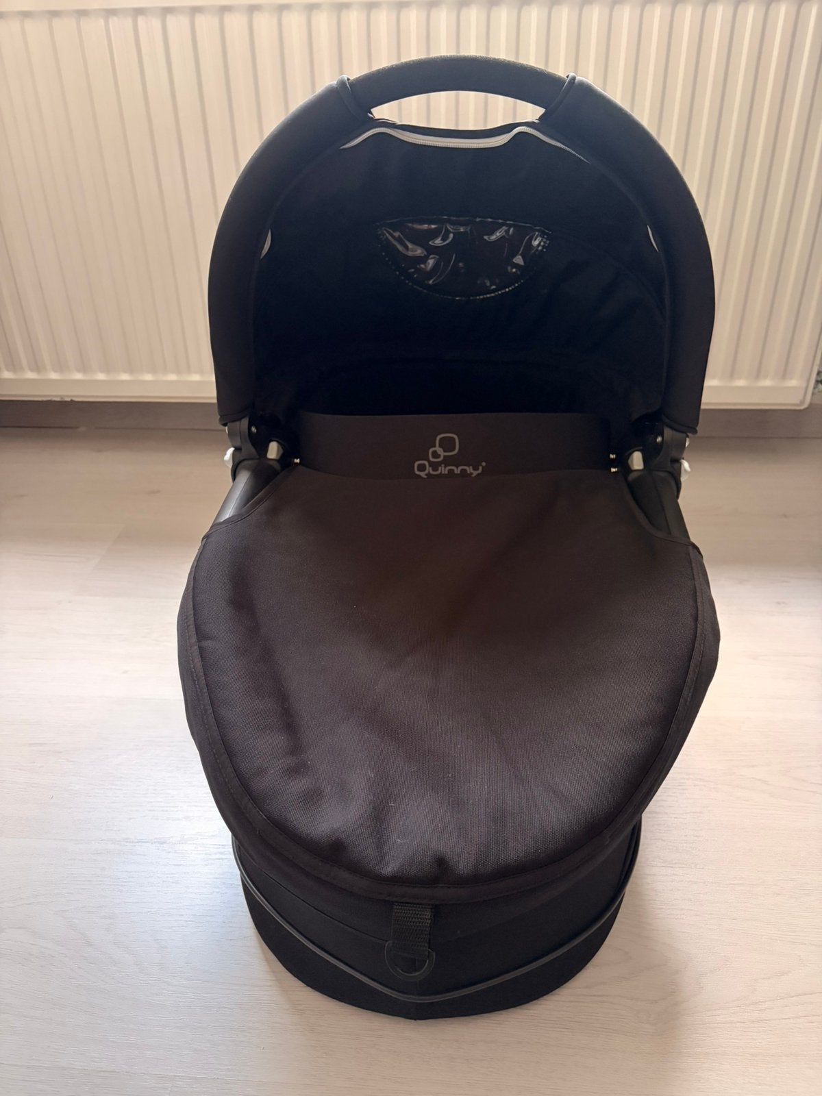 Complete 3-in-1 Kinderwagen Quinny Buzz 3 – Zwart, Kinderen en Baby's, Kinderwagens en Combinaties, Gebruikt, Verstelbare duwstang