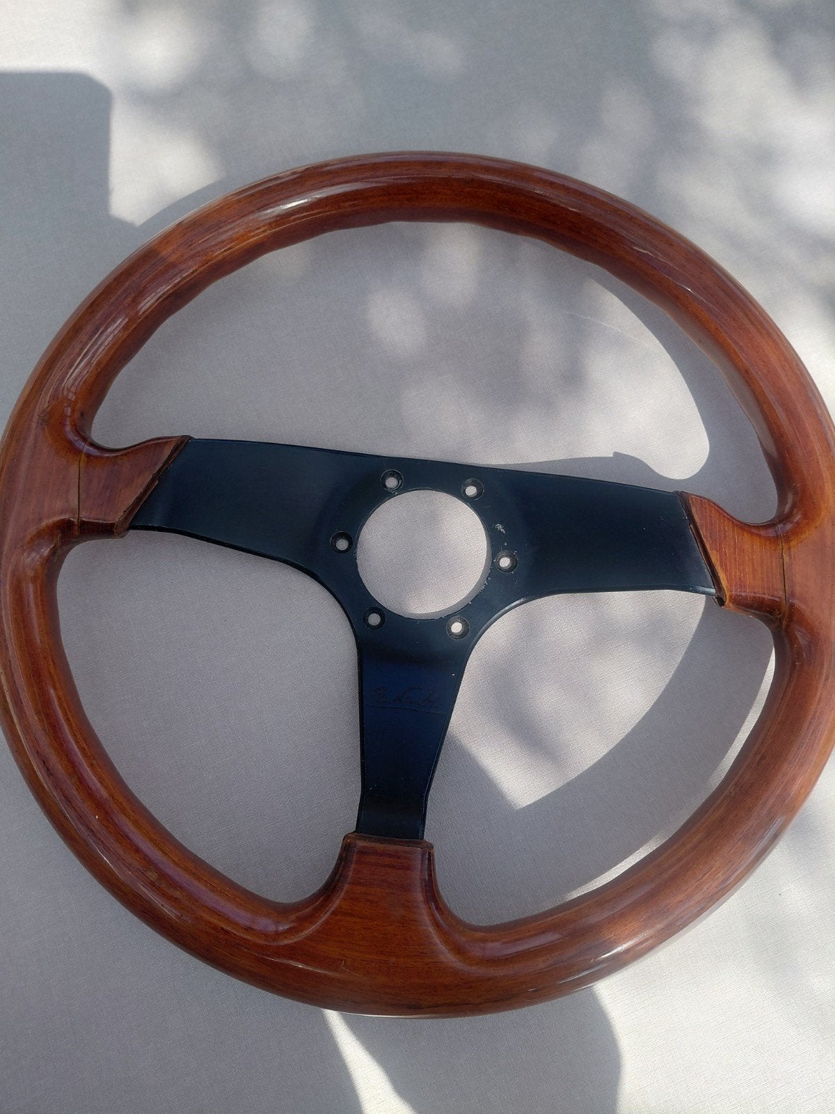 houten oldtimerstuur, Auto-onderdelen, Ophalen of Verzenden, Gebruikt