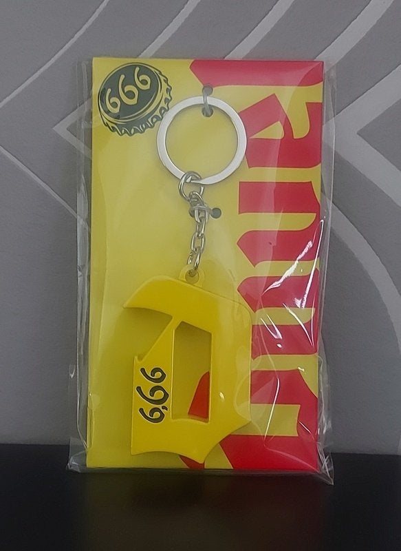 Duvel sleutelhanger / flesopener '666', Enlèvement ou Envoi, Ouvre-bouteille, Duvel