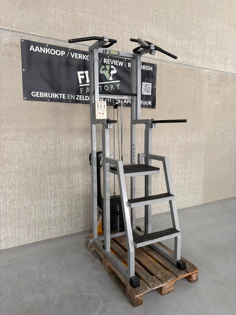 Technogym assisted pullup dip, Ophalen, Zo goed als nieuw