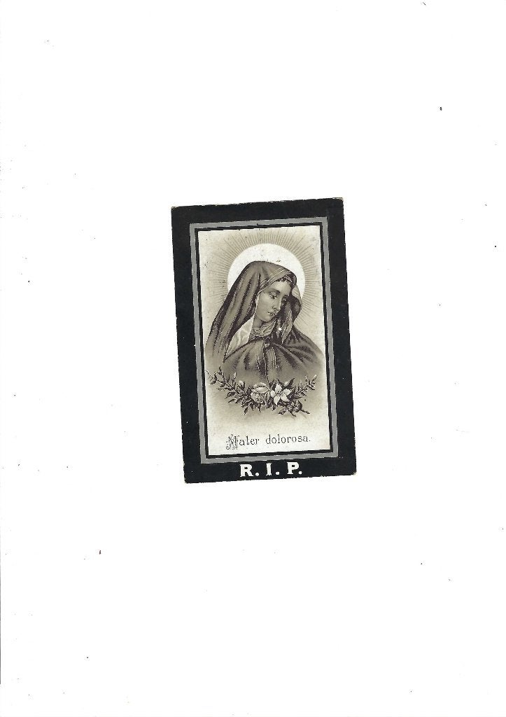 Souvenir de décès, Collections, Images pieuses & Faire-part, Envoi