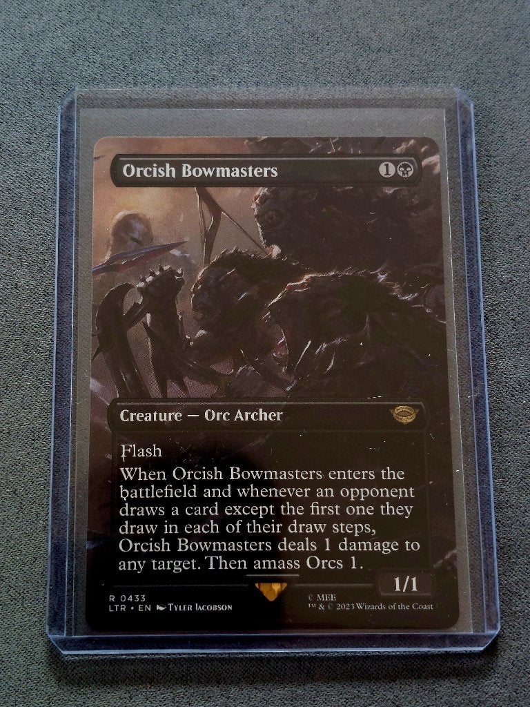Magic The Gathering (MTG) LOTR Orcish Bowmasters #433, Hobby en Vrije tijd, Verzamelkaartspellen | Magic the Gathering, Ophalen of Verzenden