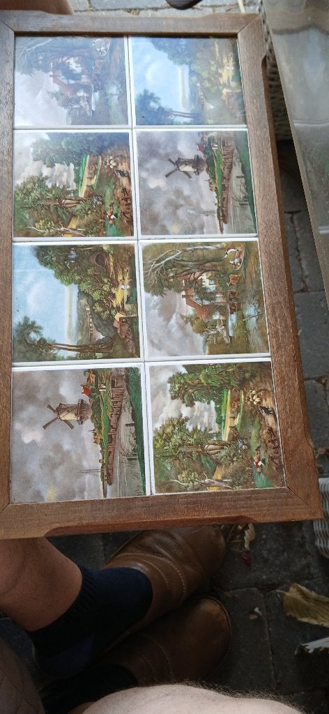 vintage bijzettafel ( doe een bodje ), Ophalen