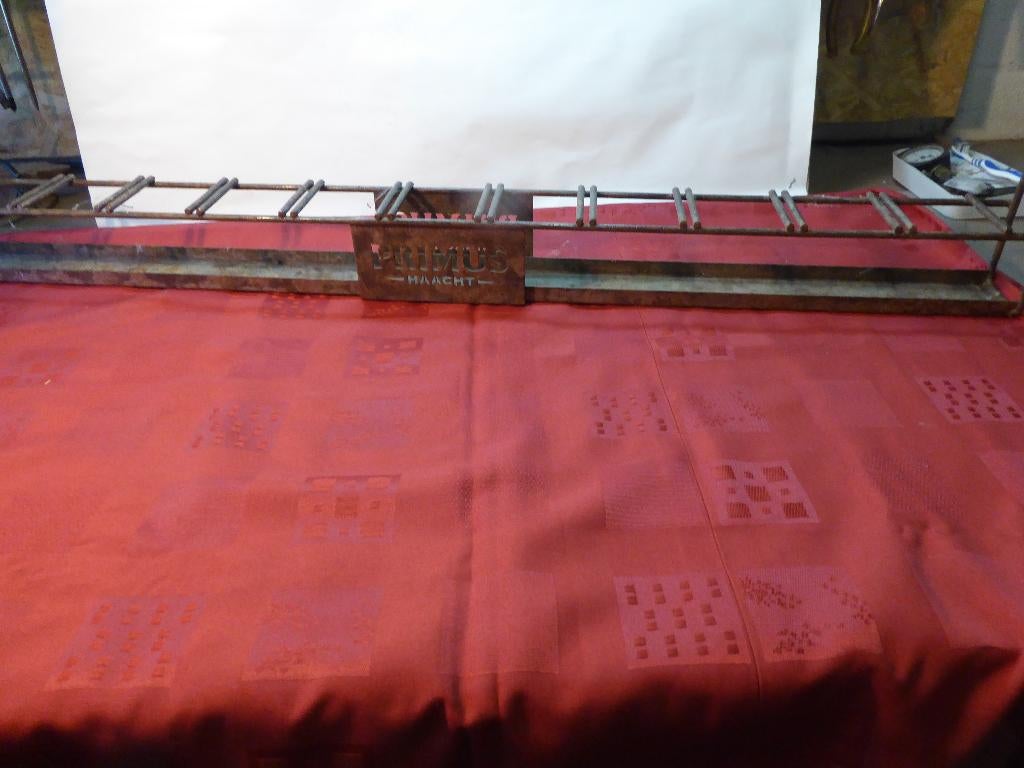 Primus Haacht  mètre de bière  ,métal robuste, Verzamelen, Biermerken, Ophalen of Verzenden, Gebruikt, Reclamebord, Plaat of Schild