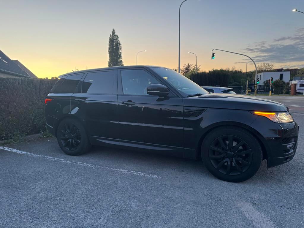 Range Rover Sport 3.0 Diesel Euro 6b, Auto's, Automaat, Zwart, Leder, Particulier