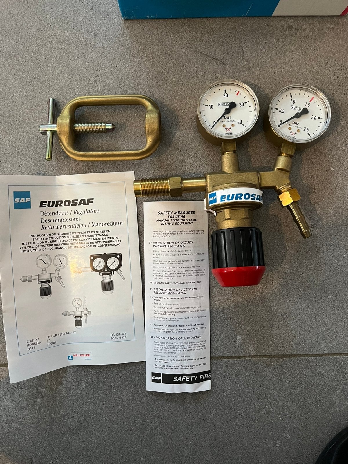 Lot van 3 regulators acetyleen nieuw, Bricolage & Construction, Outillage | Soudeuses, Enlèvement ou Envoi, Neuf