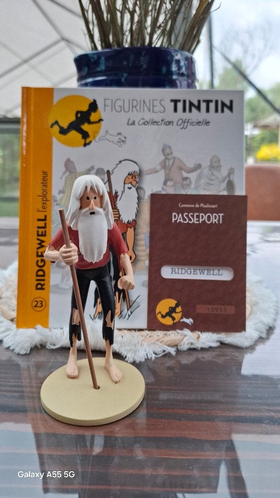 Beeldje Kuifje Tintin nr 23, Ophalen of Verzenden, Kuifje, Zo goed als nieuw, Beeldje of Figuurtje