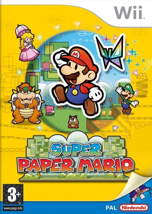 Super Paper Mario (sans livret), Enlèvement ou Envoi, 1 joueur, Utilisé, À partir de 3 ans
