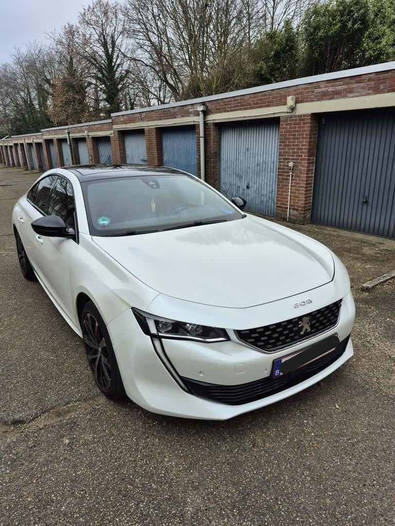 Peugeot 508 2.0 BlueHDi GT Line S, Auto's, Peugeot, Euro 6, 4 cilinders, USB, Wit