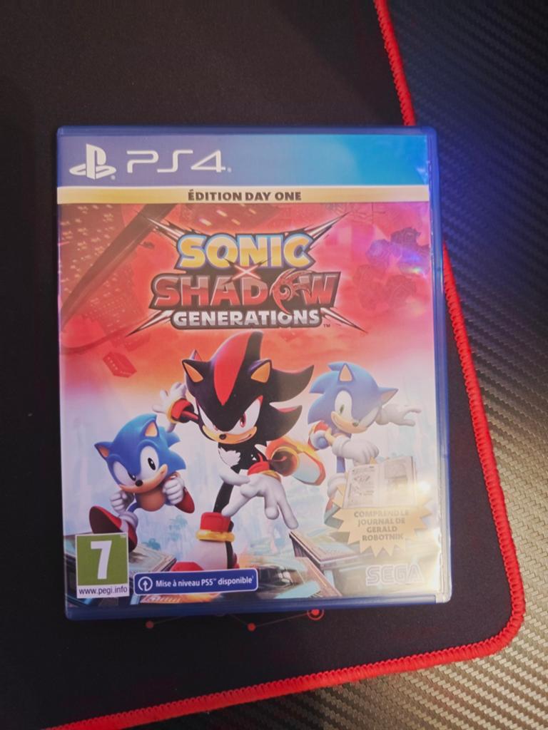 Sonic X Shadow Generations, Enlèvement, Aventure et Action, À partir de 12 ans