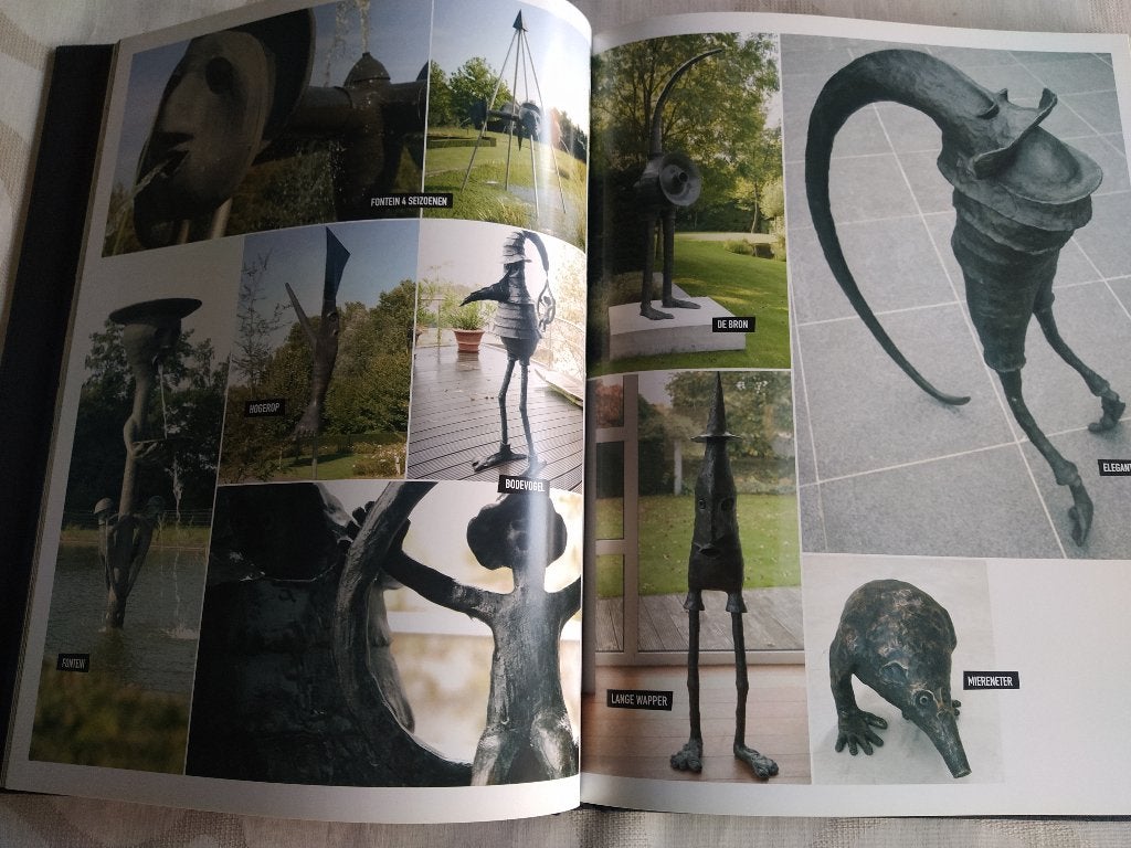 boek: de dingen die God vergat/Marc Claerhout(kunstmonogr), Ophalen of Verzenden, Zo goed als nieuw, Beeldhouwkunst