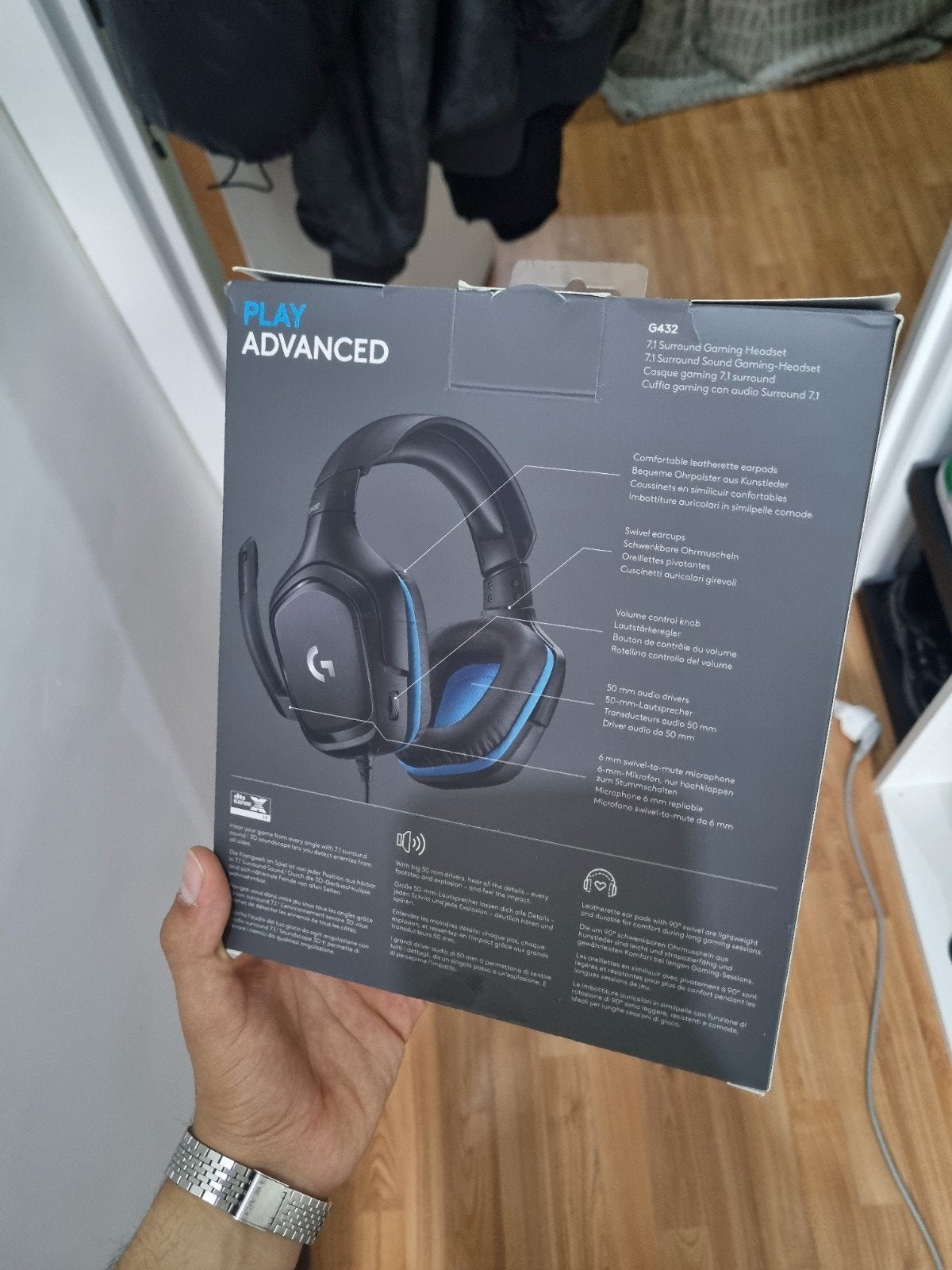 Logitech G432 - Bedrade Gaming Headset - Multiplatform - Bla, Ophalen of Verzenden, Gaming headset, Nieuw, Logitech
