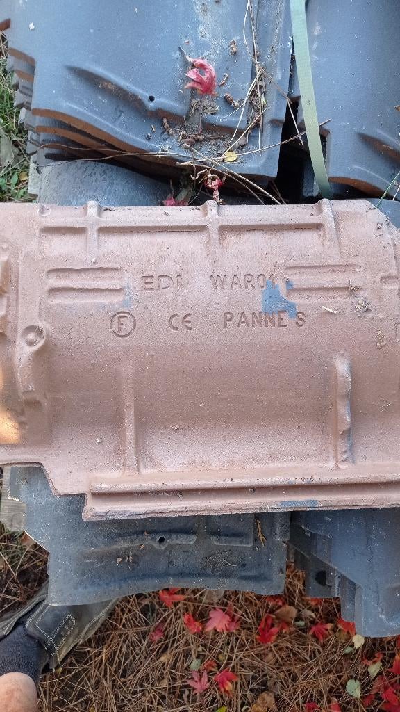 Gratis Overschot dakpannen, Doe-het-zelf en Bouw, Dakpannen en Dakbedekking, Ophalen, 10 tot 15 m², Steen of Klei, Zo goed als nieuw