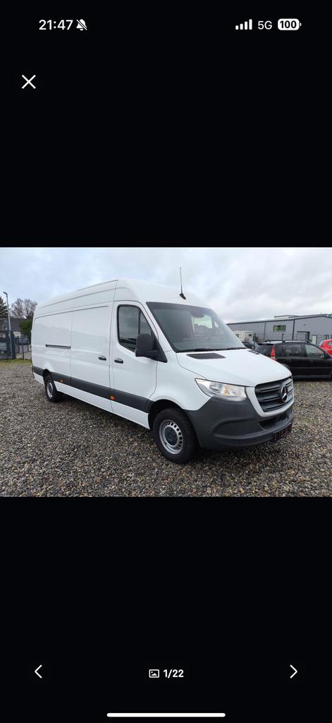 mercedes sprinter, Auto's, Bestelwagens en Lichte vracht, Euro 6, Mercedes-Benz, Particulier, Te koop