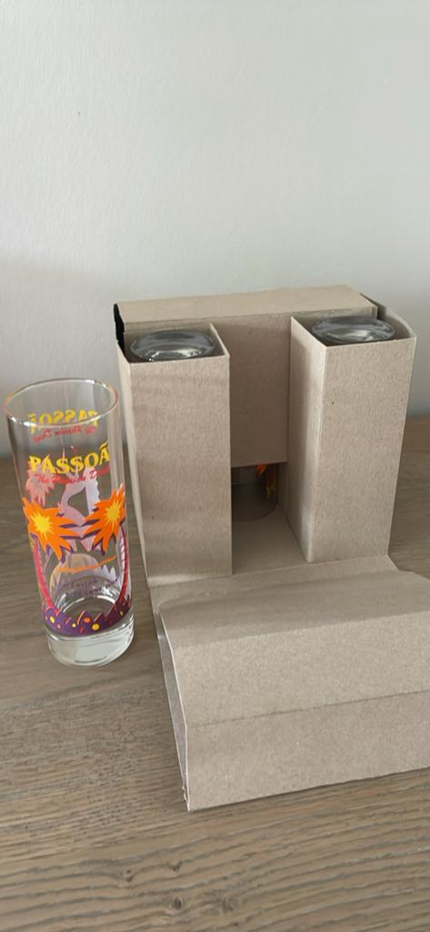 Set van 6 Passoa glaasjes, Verzamelen, Ophalen, Nieuw
