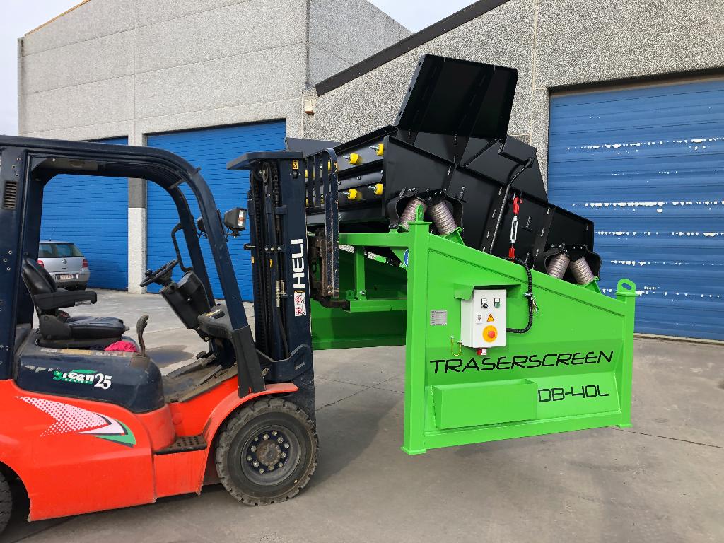 Verlaagde zeefmachine voor te beladen met KNIKMOPS, Ophalen, Overige typen