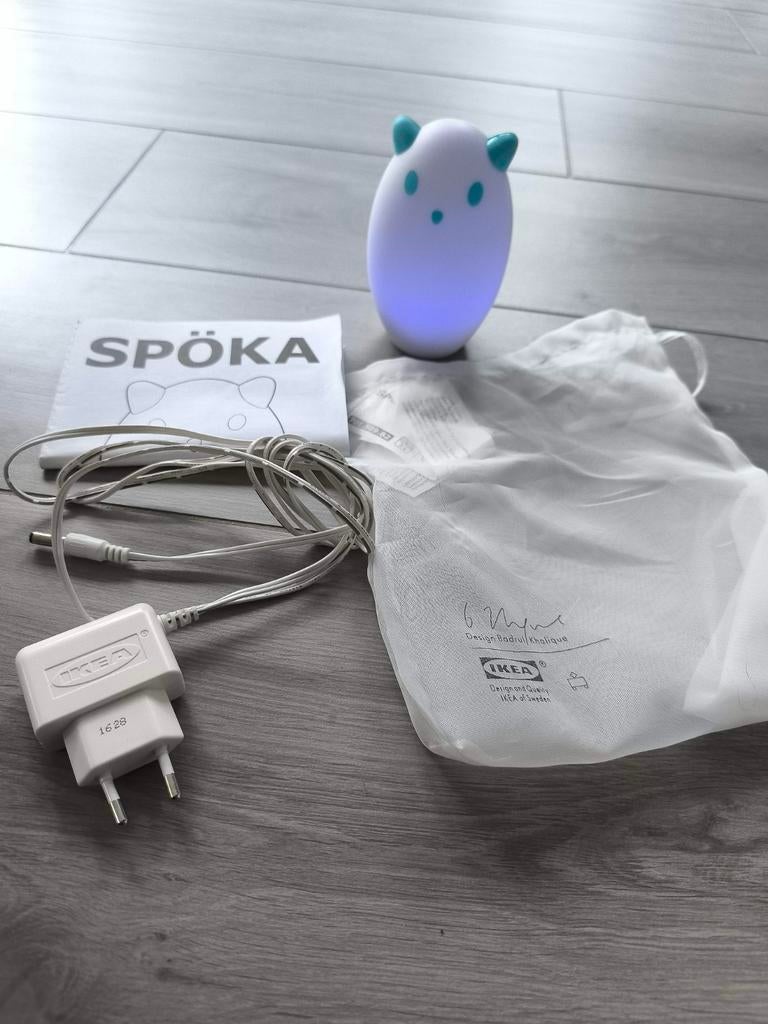 Ikea oplaadbaar nachtlampje, Ophalen, Gebruikt, Lamp