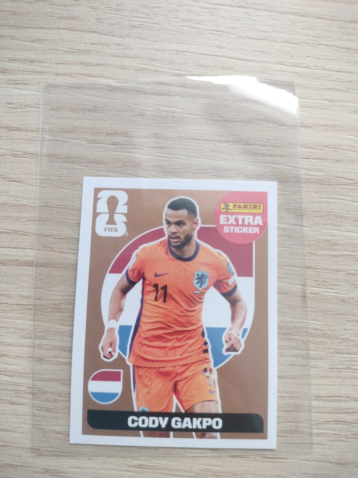 Cody gakpo extra sticker brons, Collections, Articles de Sport & Football, Enlèvement, Neuf, Cartes de joueur