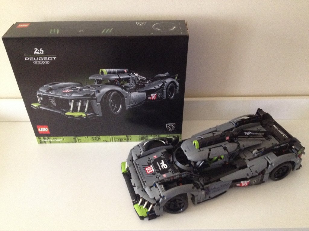 Lego Peugeot 9x8 24h Le Mans #42156, Lego, Ophalen of Verzenden, Zo goed als nieuw, Technic