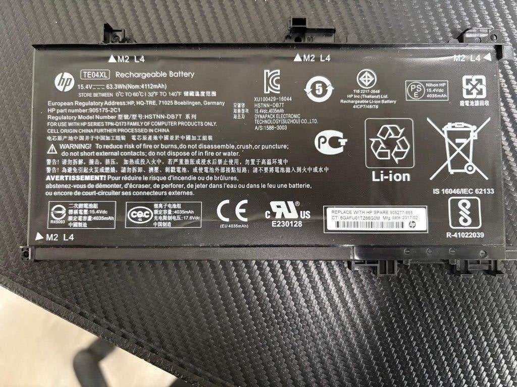 Originele HP TE04XL laptopbatterij – nieuw en ongebruikt, Ophalen, Nieuw