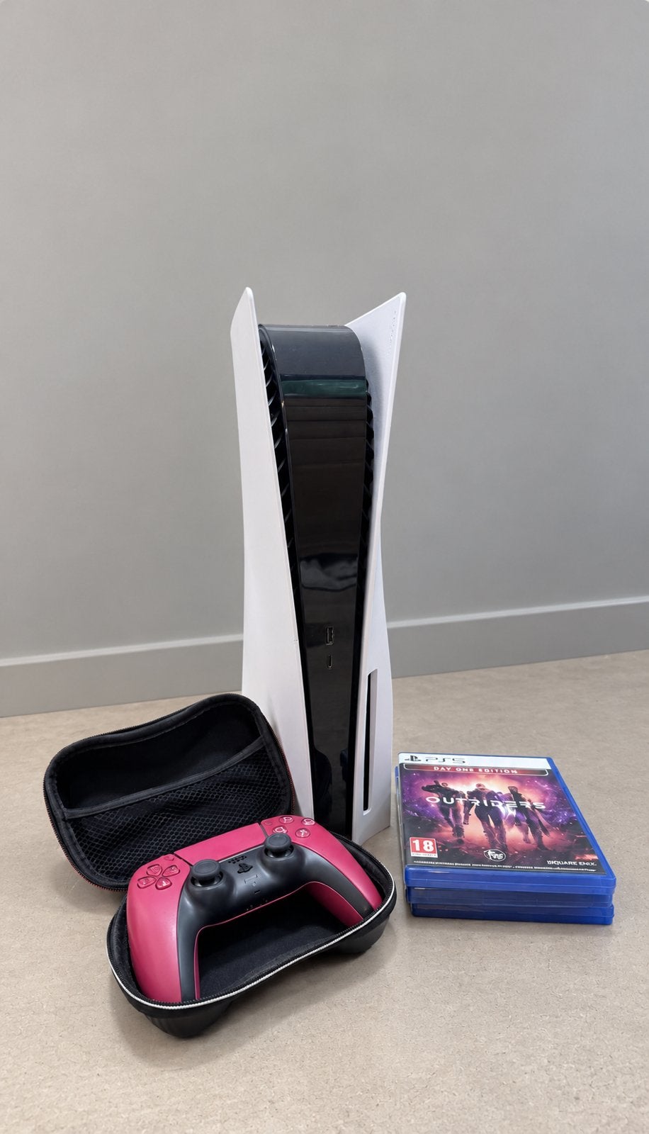 PS5 Disc Edition + 1 Controller + 3 Games, Enlèvement, Comme neuf