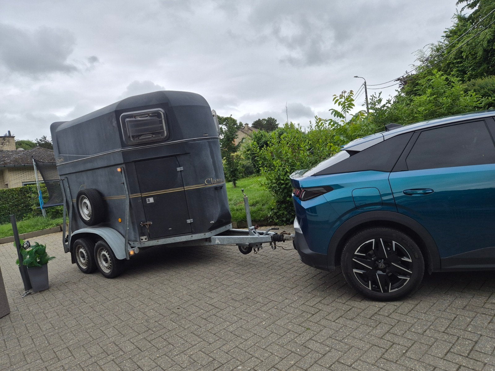Te huur trailer 2p, Dieren en Toebehoren, Ophalen