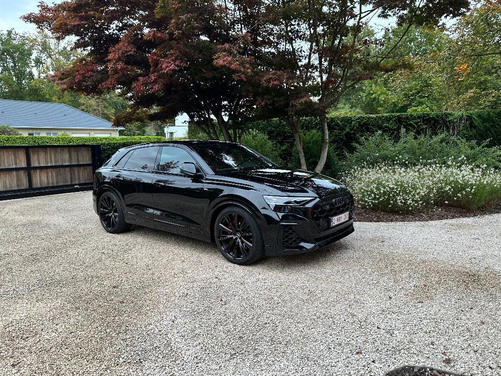 Audi Q8 55 TFSI e | Quattro S line  4WS | FULL OPTION PHEV, Auto's, Audi, Particulier, Q8, 4x4, ABS, Achteruitrijcamera, Adaptieve lichten