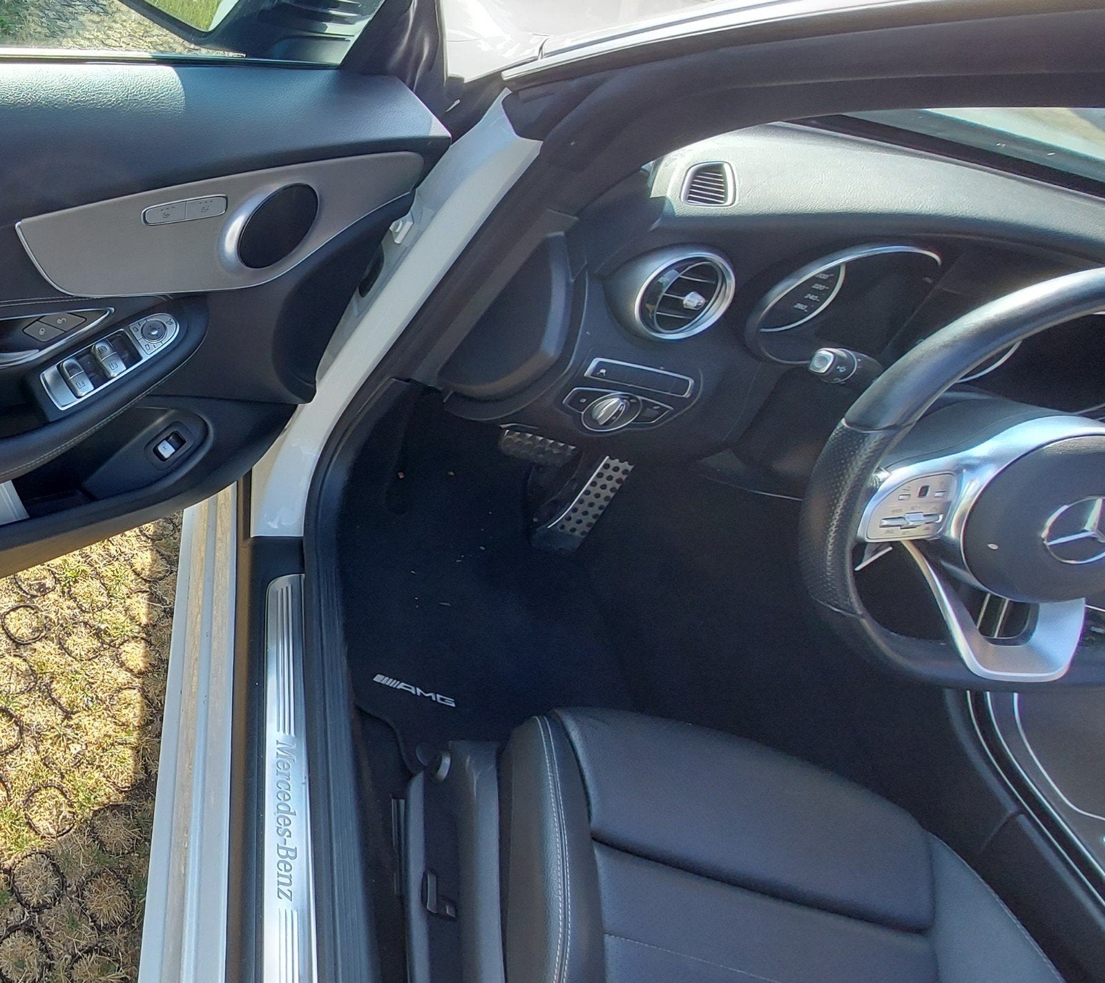 mercedes c180 cabrio AMG uitvoering, Autos, Achat, Cabriolet, Noir, 2 portes