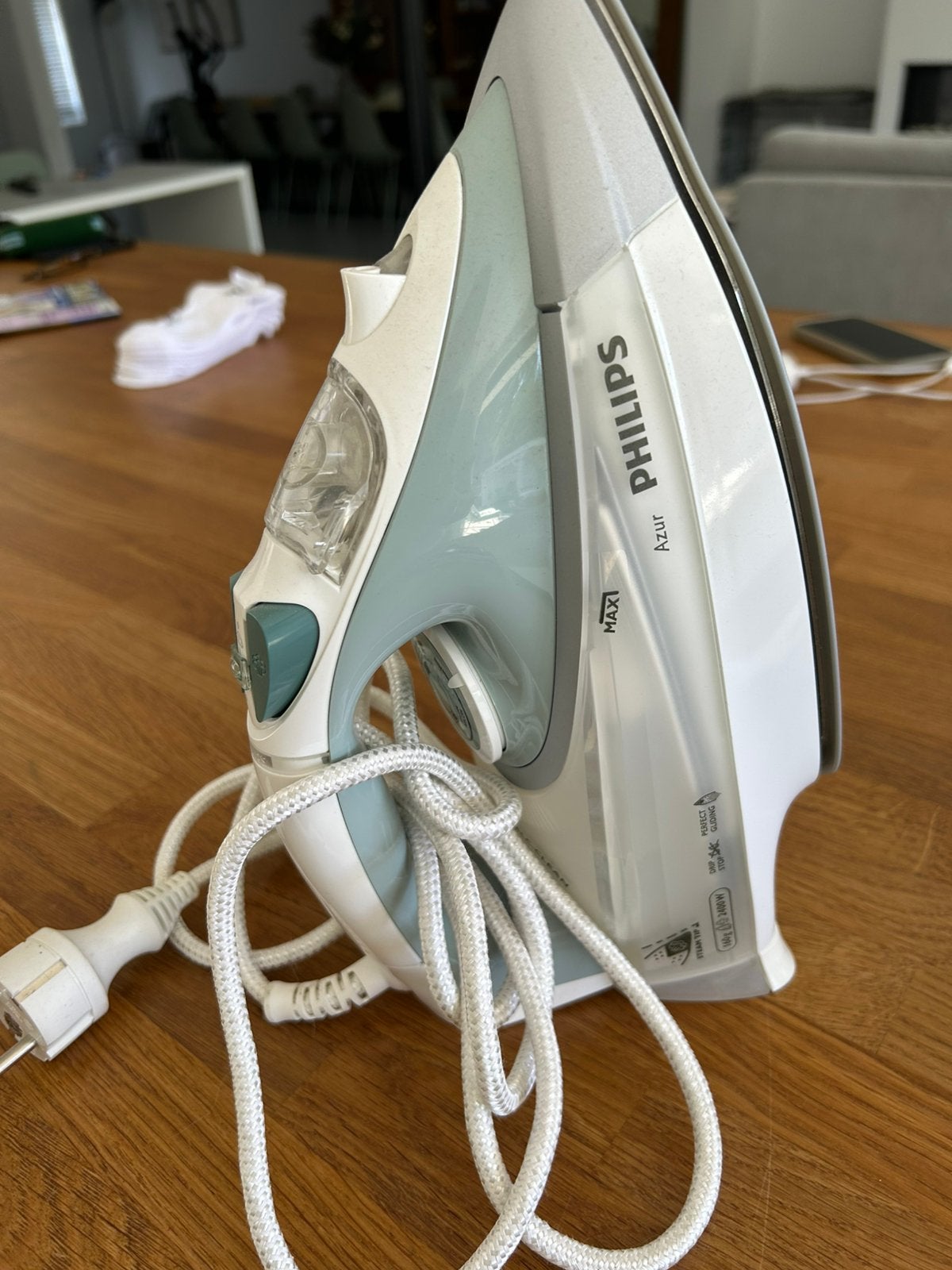Strijkijzer Philips Azur, Elektronische apparatuur, Strijkijzers en Strijkplanken, Ophalen, Zo goed als nieuw