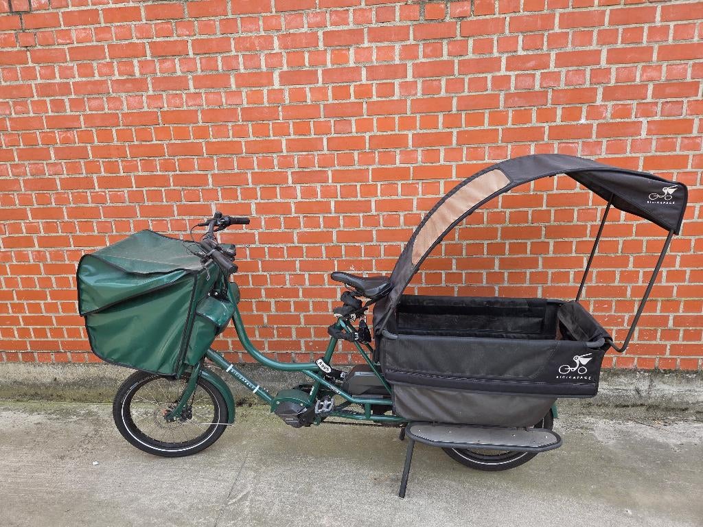 Bicicapace Justlong longtail, Fietsen en Brommers, Elektrische fietsen, Gebruikt, Overige merken, Ophalen