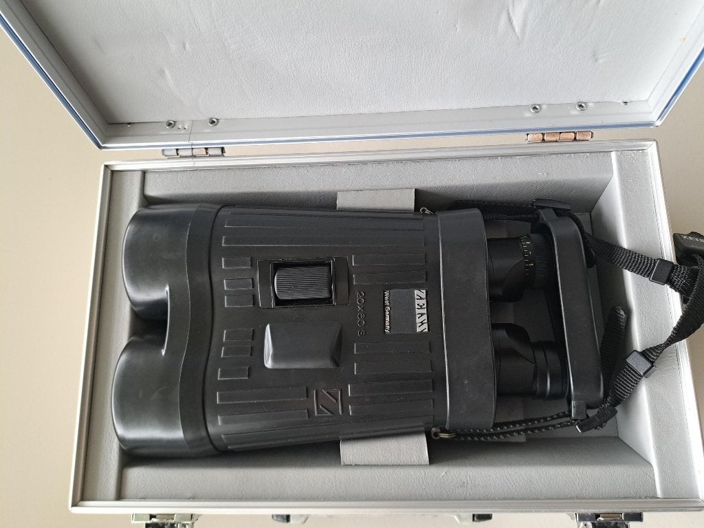 Zeiss Verrekijker 20x60S, Ophalen, Gebruikt, 20x of meer, Met hoes of tas