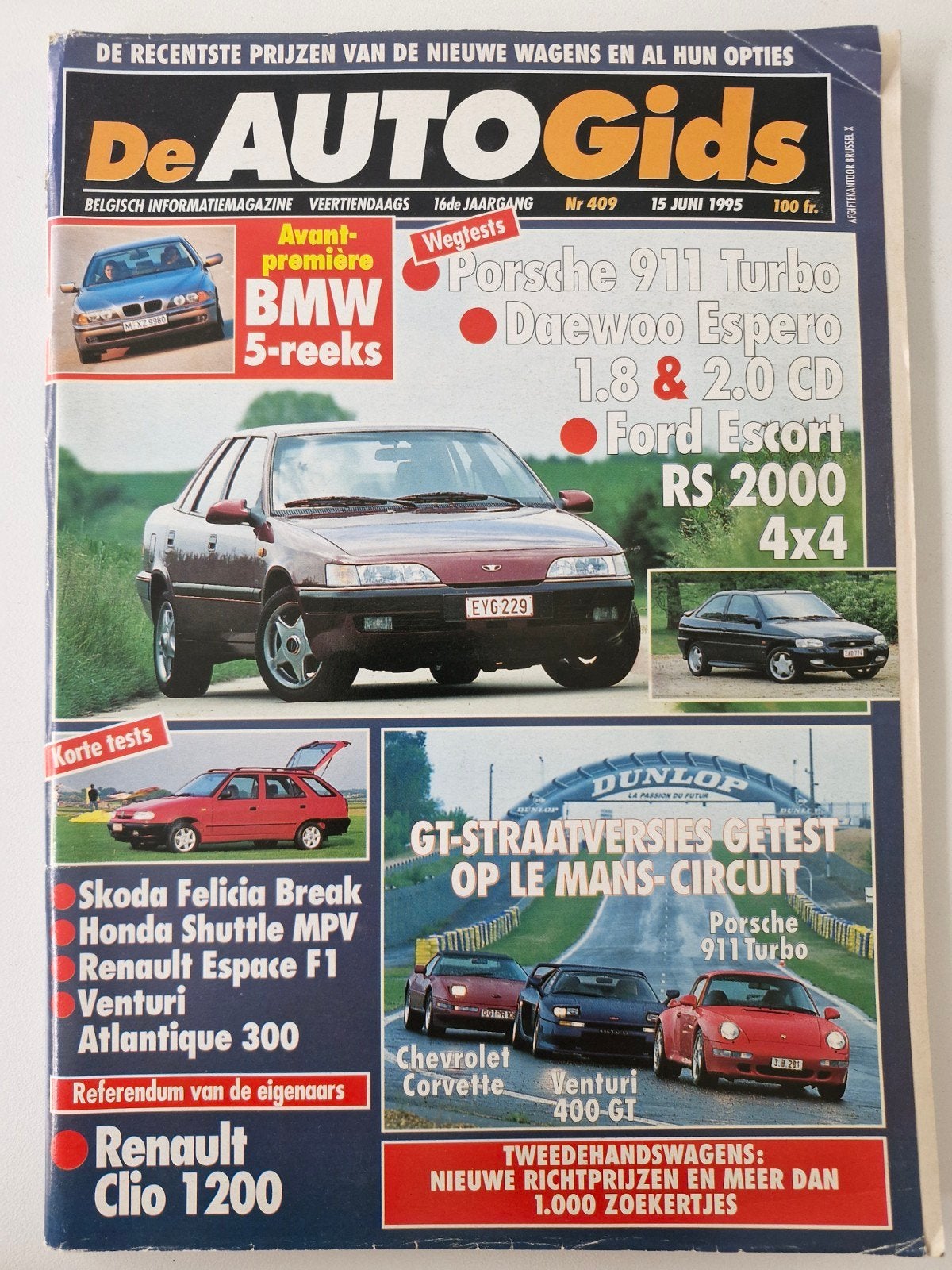 Autogids 409, Enlèvement ou Envoi