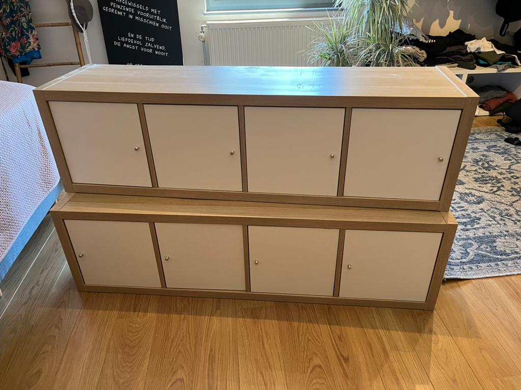 Cube Kast set van 2 stuks - aangeboden als set, Ophalen, Gebruikt