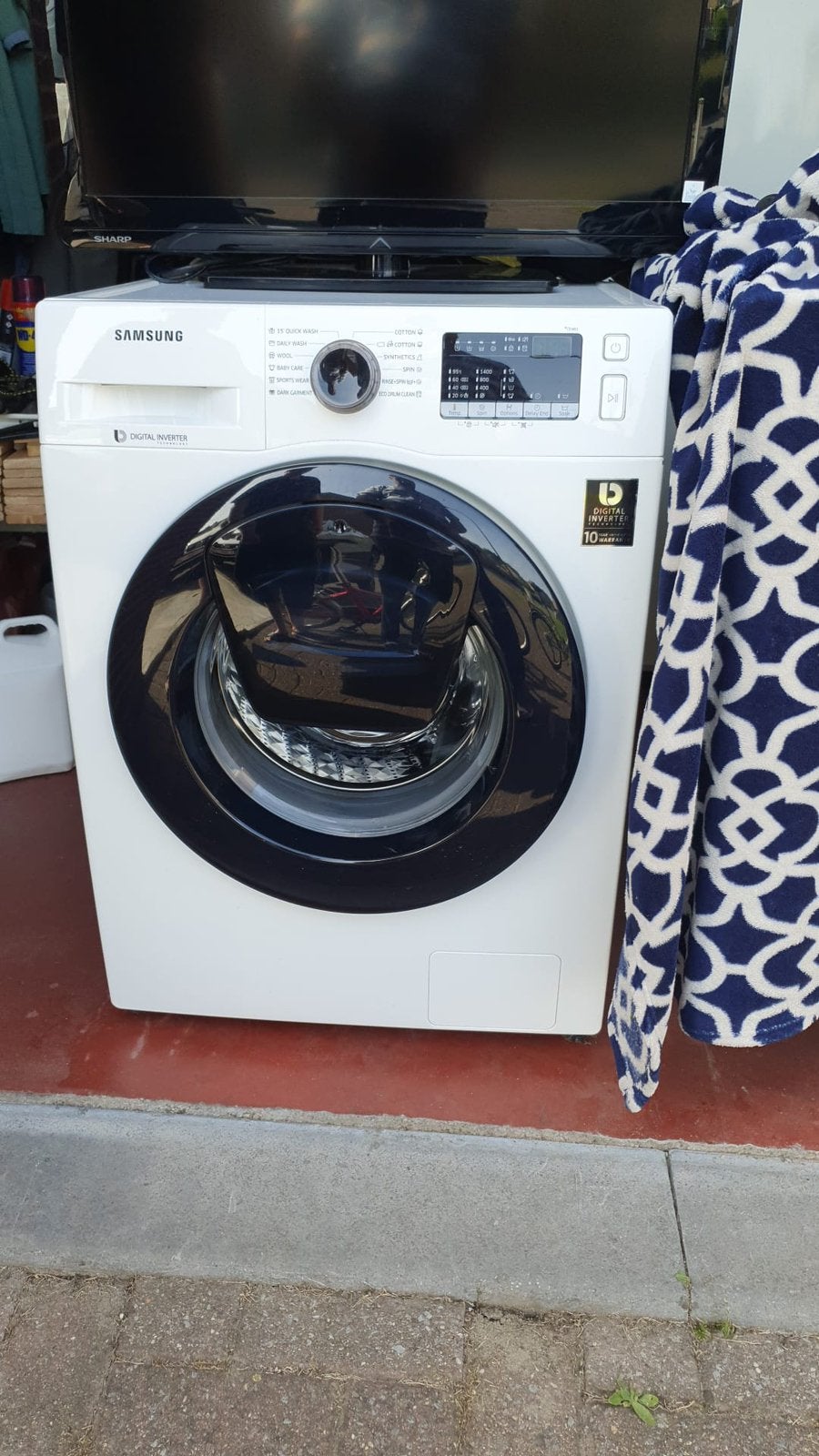 Samsung, Electroménager, 6 à 8 kg, Enlèvement, Utilisé