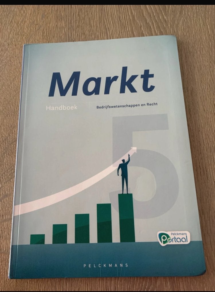 Markt 5 Bedrijfswetenschappen en Recht, Enlèvement ou Envoi, Comme neuf