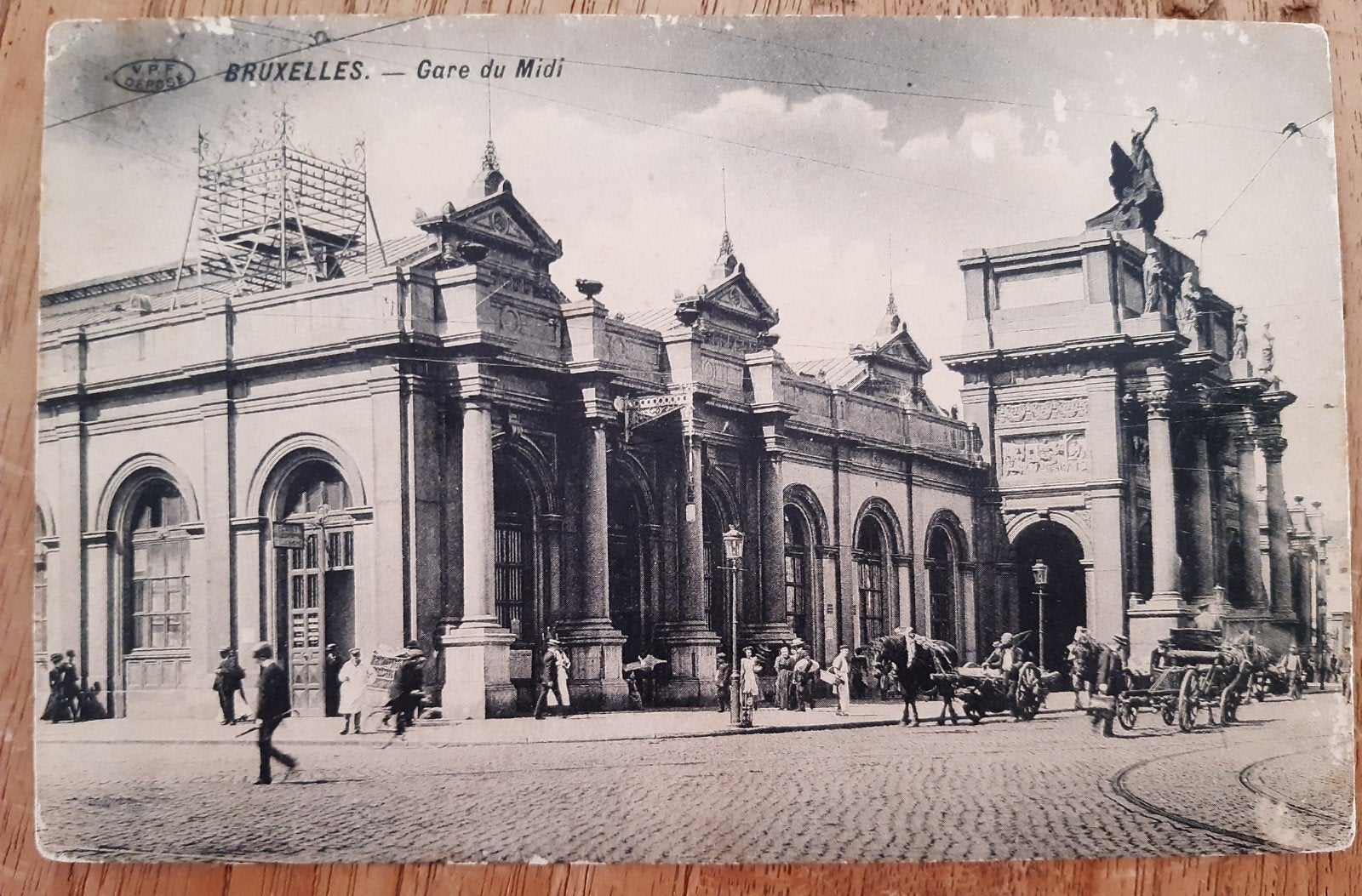 Bruxelles BRUSSEL GARE du midi, Verzamelen, Ophalen of Verzenden