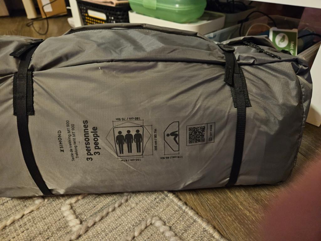 Trekking tent SIMOND MT900 (3PERSONEN), Ophalen of Verzenden